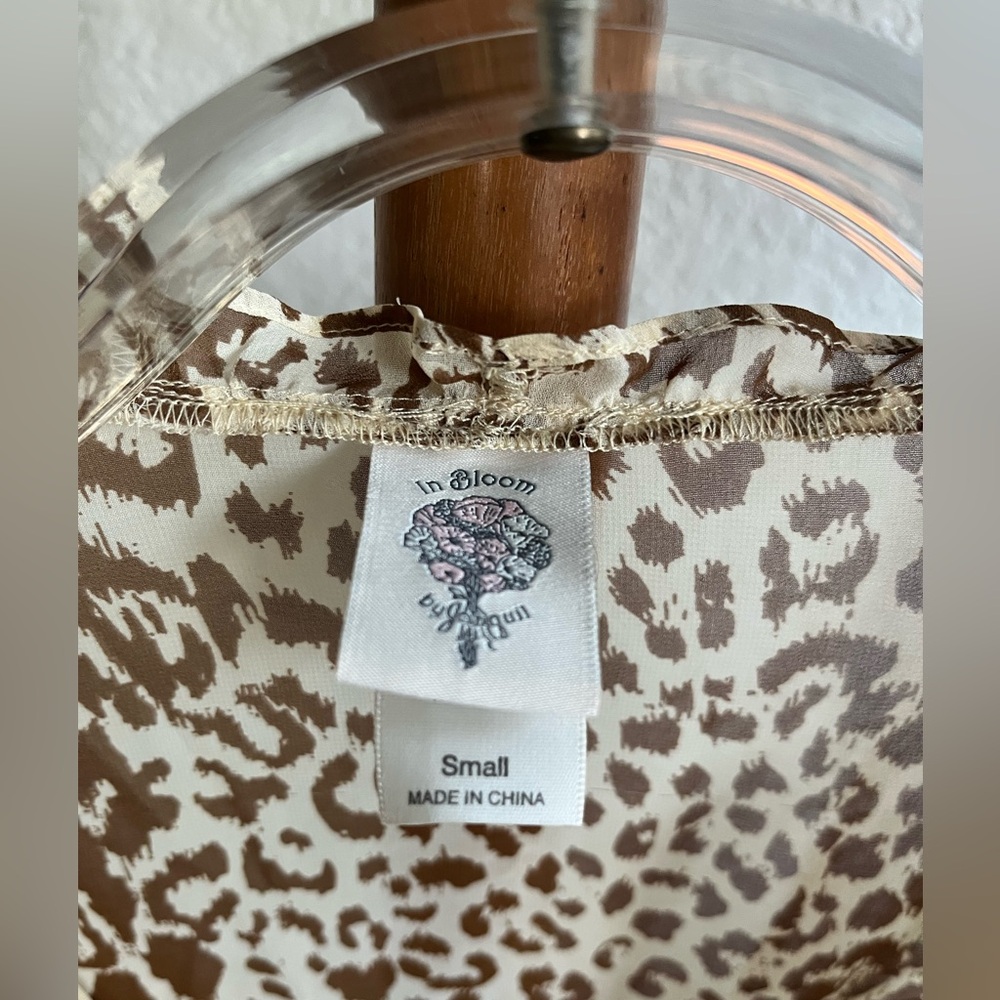 In Bloom Leopard Print Robe & Floral/Leopard Chemise - Picture 4 of 9